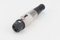 1CN-001 - XLR connector female 3 pole plug Mod.: MT-3PV
